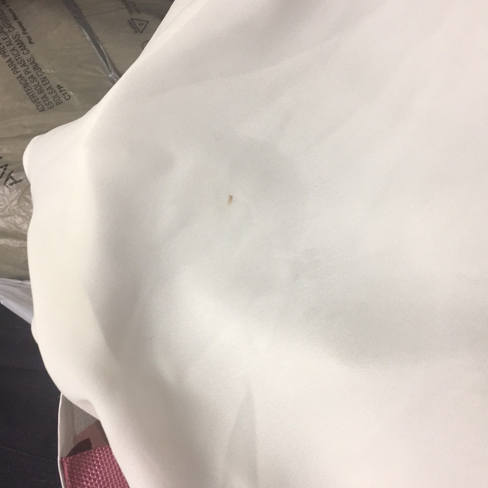 Zac & Rachel cream gold zipper top small pockets - Picture 8 of 8
